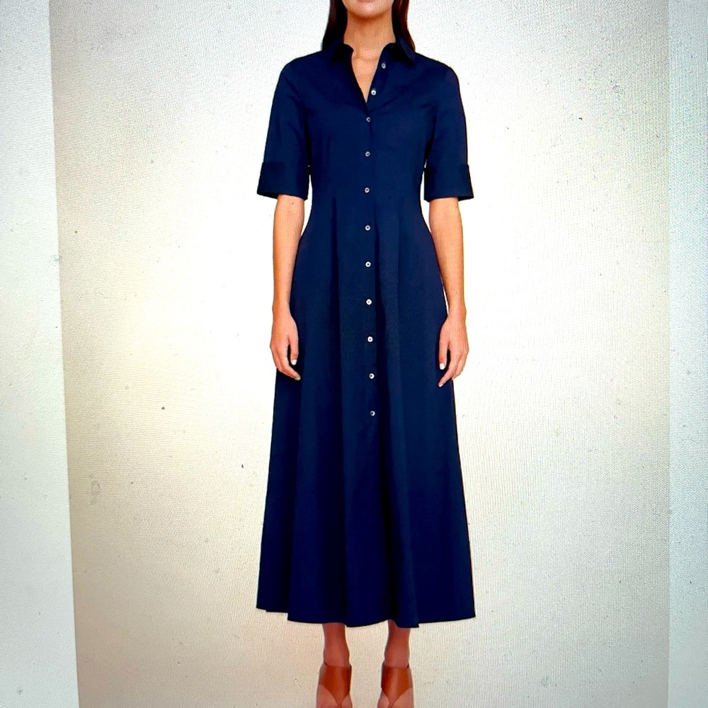Button up maxi dress